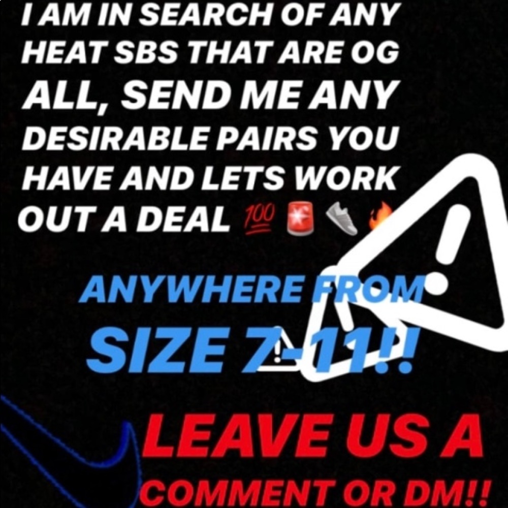 BUYING ALL JORDANS, NIKE SBS, RARE KICKS